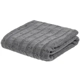 Плед Trenza, серый 110х170 см - фото 2