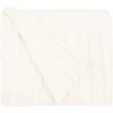 Плед Tressa, белый (молочный) 110x170 см - фото 2