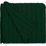 Плед Tressa, темно-зеленый 110x170 см - фото 2