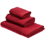 Полотенце Odelle, большое, красное 70х140 см - фото 5