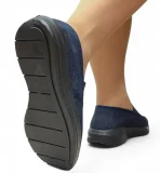 Полуботинки LARI 805120-43208 (АЛМИ) джинс - фото 5