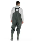 Полукомбинезон рыбацкий ПВХ/Винитол модель 152 (ДЮНА) оливковый - фото 3