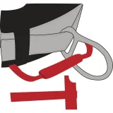 Привязь с удлиняемой системой и поясом HAR24HXX DeltaPlus (размер XL/XXL) - фото 3