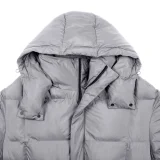 Пуховик унисекс Kapsula, серый - фото 3