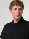 Рубашка поло мужская Spring 210, черная - фото 13