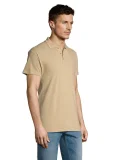 Рубашка поло мужская Summer 170, бежевая - фото 12