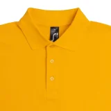 Рубашка поло мужская Summer 170, желтая - фото 10