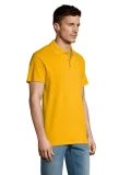 Рубашка поло мужская Summer 170, желтая - фото 12