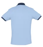 Рубашка поло Prince 190, голубая с темно-синим - фото 3