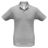 Рубашка поло Safran серый меланж - фото 1