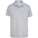 Рубашка поло унисекс Pacific, серый меланж - фото 1