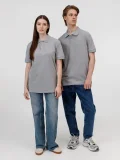 Рубашка поло унисекс Pacific, серый меланж - фото 12