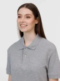 Рубашка поло унисекс Pacific, серый меланж - фото 9