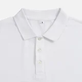 Рубашка поло унисекс Tervise, белая - фото 3