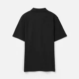 Рубашка поло унисекс Tervise, черная - фото 2