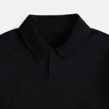 Рубашка поло унисекс Tiimi, черная - фото 4