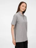 Рубашка поло унисекс Upswing, серый меланж - фото 9