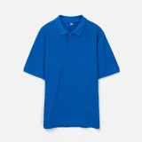 Рубашка поло унисекс Upswing, ярко-синяя - фото 1