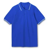 Рубашка поло Virma Stripes, ярко-синяя - фото 9