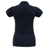 Рубашка поло женская Heavymill темно-синяя - фото 3