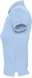 Рубашка поло женская People 210, голубая - фото 4