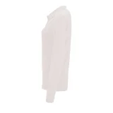 Рубашка поло женская с длинным рукавом Perfect LSL Women, белая - фото 3