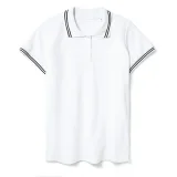 Рубашка поло женская Virma Stripes Lady, белая - фото 9