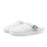 Сабо иск. кожа 10-12-2 (STEP) мужские, белые - фото 1