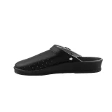 Сабо кожаные 10-12-7 (STEP) мужские, черные - фото 3