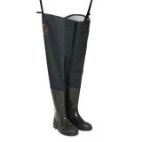 Сапоги рыбацкие ПВХ/ВИНИТОЛ модель 170Т (ДЮНА) мужские, оливковые - фото 1