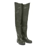 Сапоги рыбацкие ПВХ модель 162 (ДЮНА) оливковые - фото 1