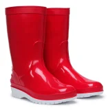 Сапоги ПВХ модель 260 (ДЮНА) женские, красные - фото 1