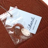 Шапка Bernard, коричневая (терракота) - фото 6