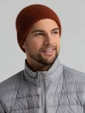 Шапка Bernard, коричневая (терракота) - фото 8