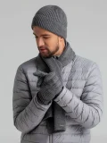 Шапка Bernard, серый меланж - фото 11