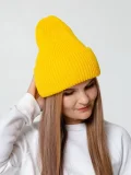 Шапка Flette, желтая - фото 6