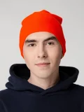 Шапка Hey, красно-оранжевая (кармин) - фото 4