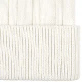 Шапка Knit Beat, белая (молочная) - фото 3