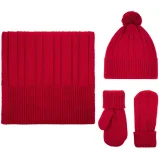 Шапка Knit Beat, красная - фото 4