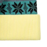 Шапка Mirakler, зеленая с желтым - фото 3