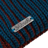 Шапка Nobilis, бирюзовая с терракотовым - фото 3