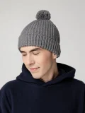 Шапка Nordvik, серый меланж - фото 4