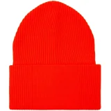 Шапка Real Rib, красно-оранжевая - фото 2