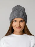 Шапка Tommi, серый меланж - фото 5