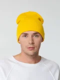 Шапка Tube Top, желтая - фото 4