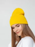 Шапка Tube Top, желтая - фото 5