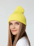 Шапка Urbanite, желтая (лимонная) - фото 4