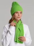 Шапка Yong, светло-зеленая (салатовая) - фото 5