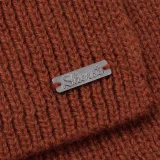 Шарф Bernard, коричневый (терракота) - фото 5