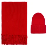 Шарф Flette, красный (алый) - фото 3